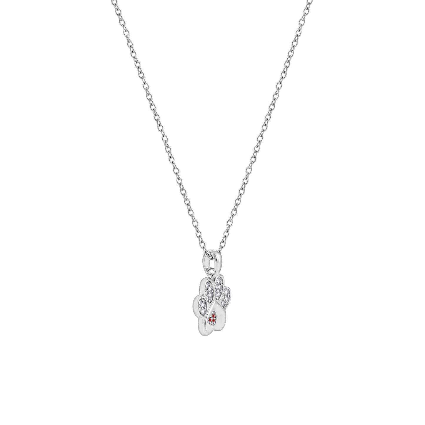 Paw Pendant Necklace