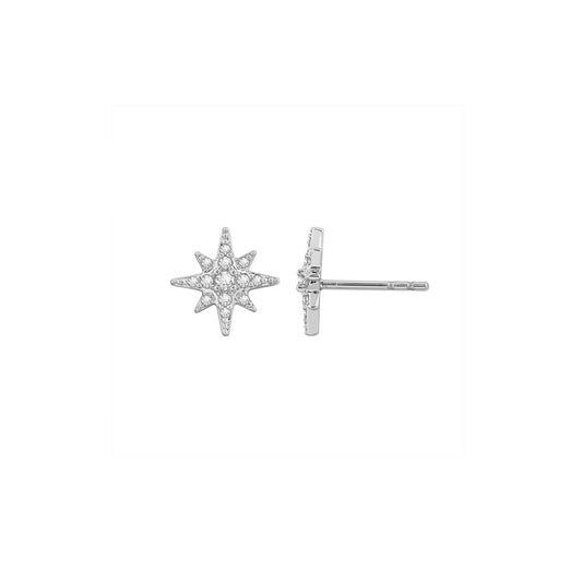 North Star Stud Earrings