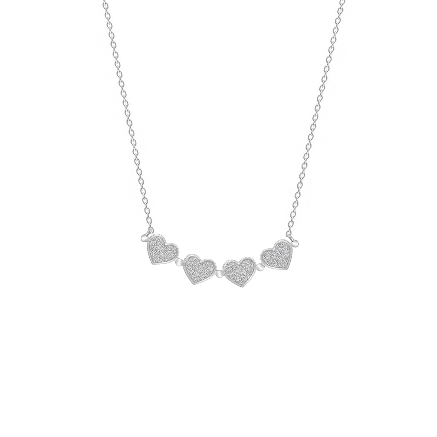 Heart Clover Necklace