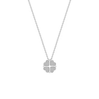 Heart Clover Necklace