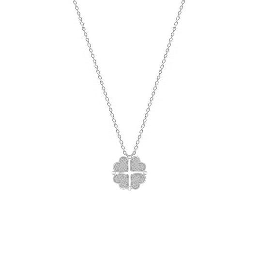 Heart Clover Necklace