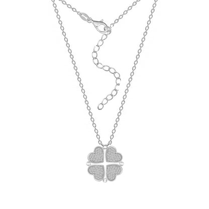 Heart Clover Necklace