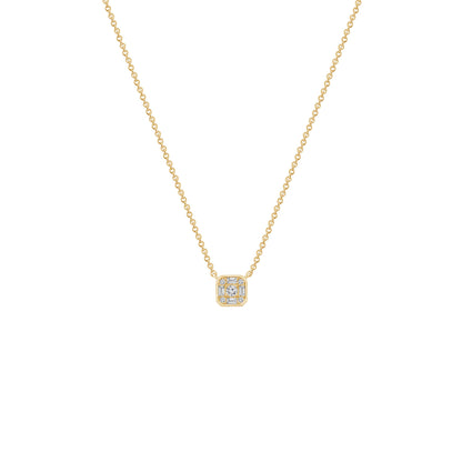 Cluster Square Necklace