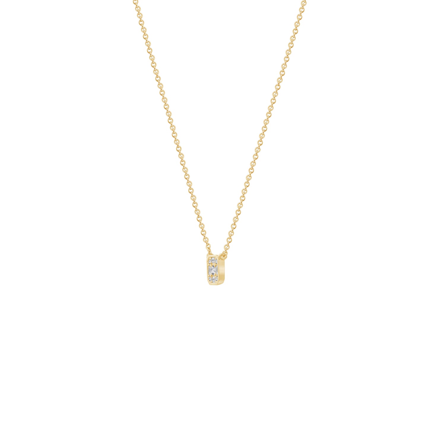 Cluster Square Necklace