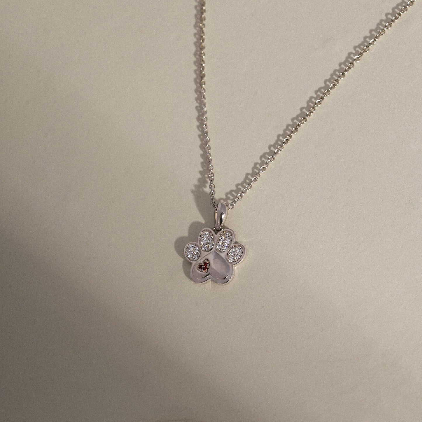 Paw Pendant Necklace