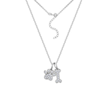 Paw & Bone Necklace