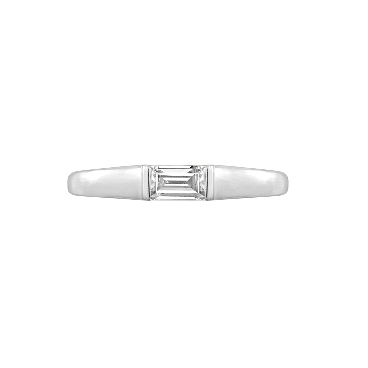 Solo Baguette Ring