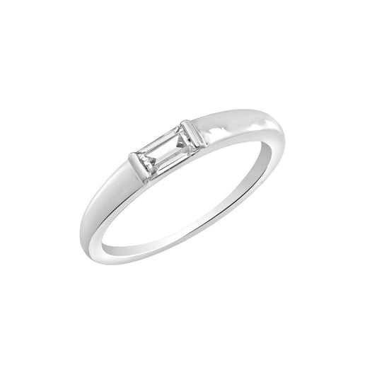 Solo Baguette Ring