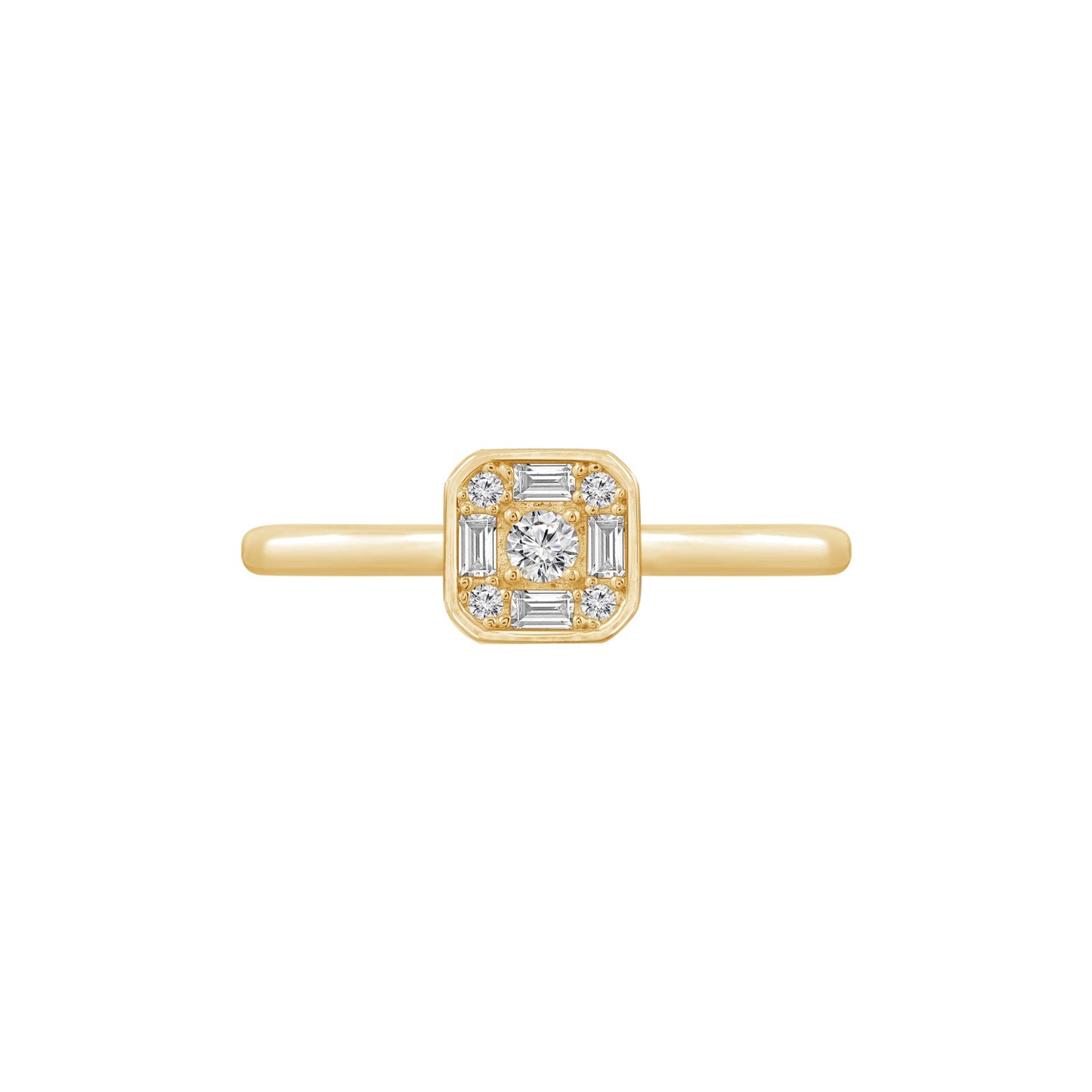 Cluster Square Ring