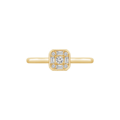 Cluster Square Ring